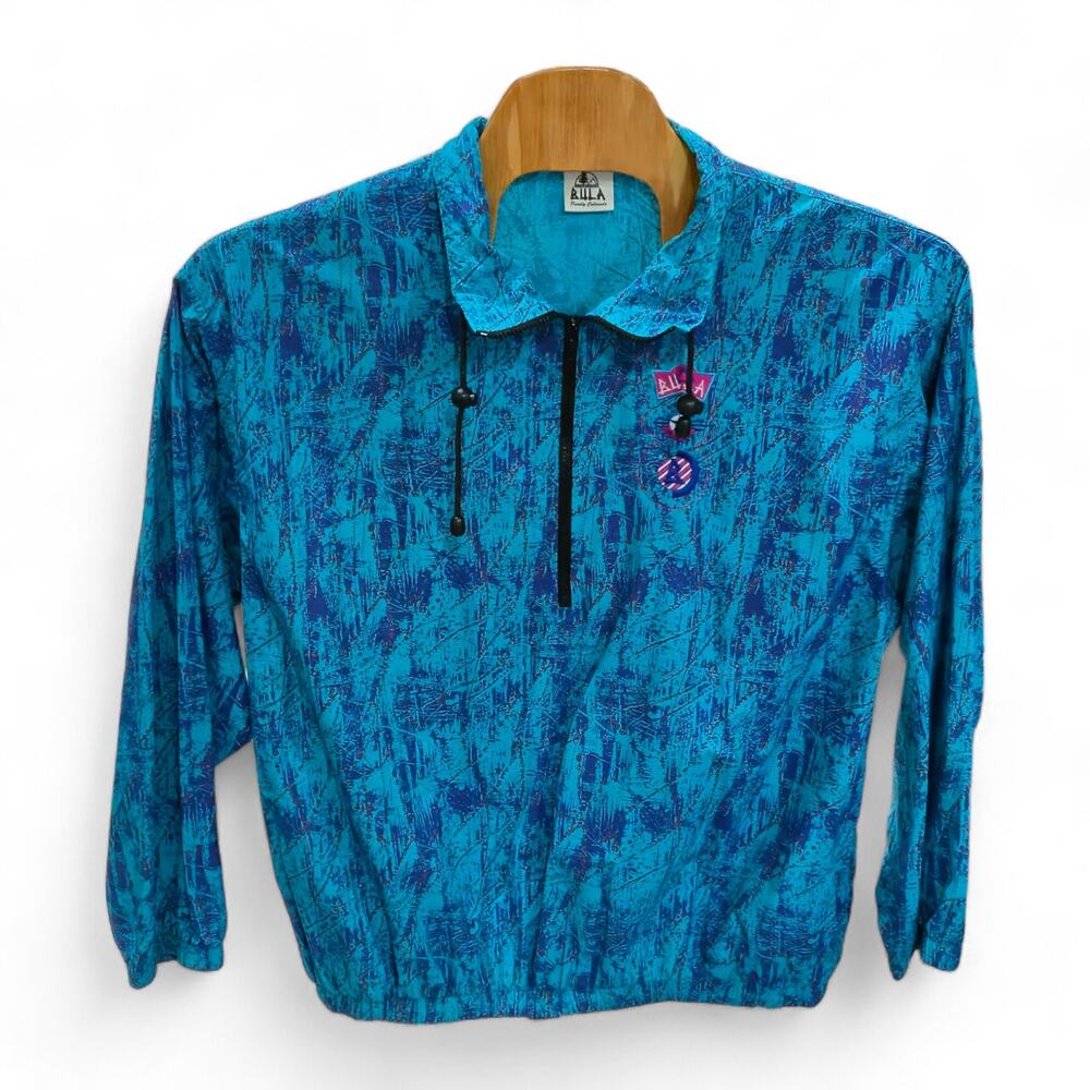 BULA Blue Windbreaker Jacket